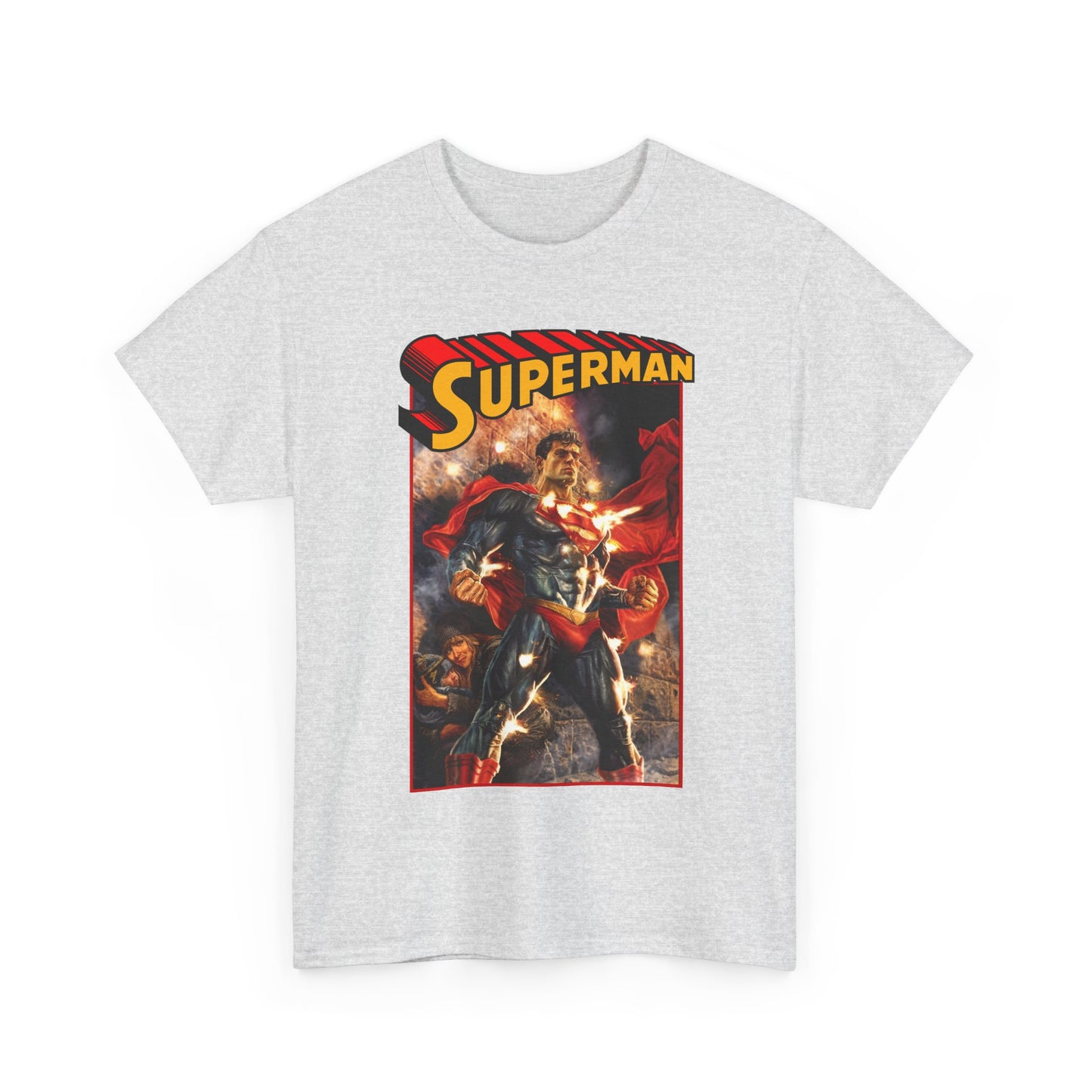 Superman T-Shirt - Lee Bermejo Art - Action Comics Variant Cover - Man of Steel, Metropolis - DC Comics