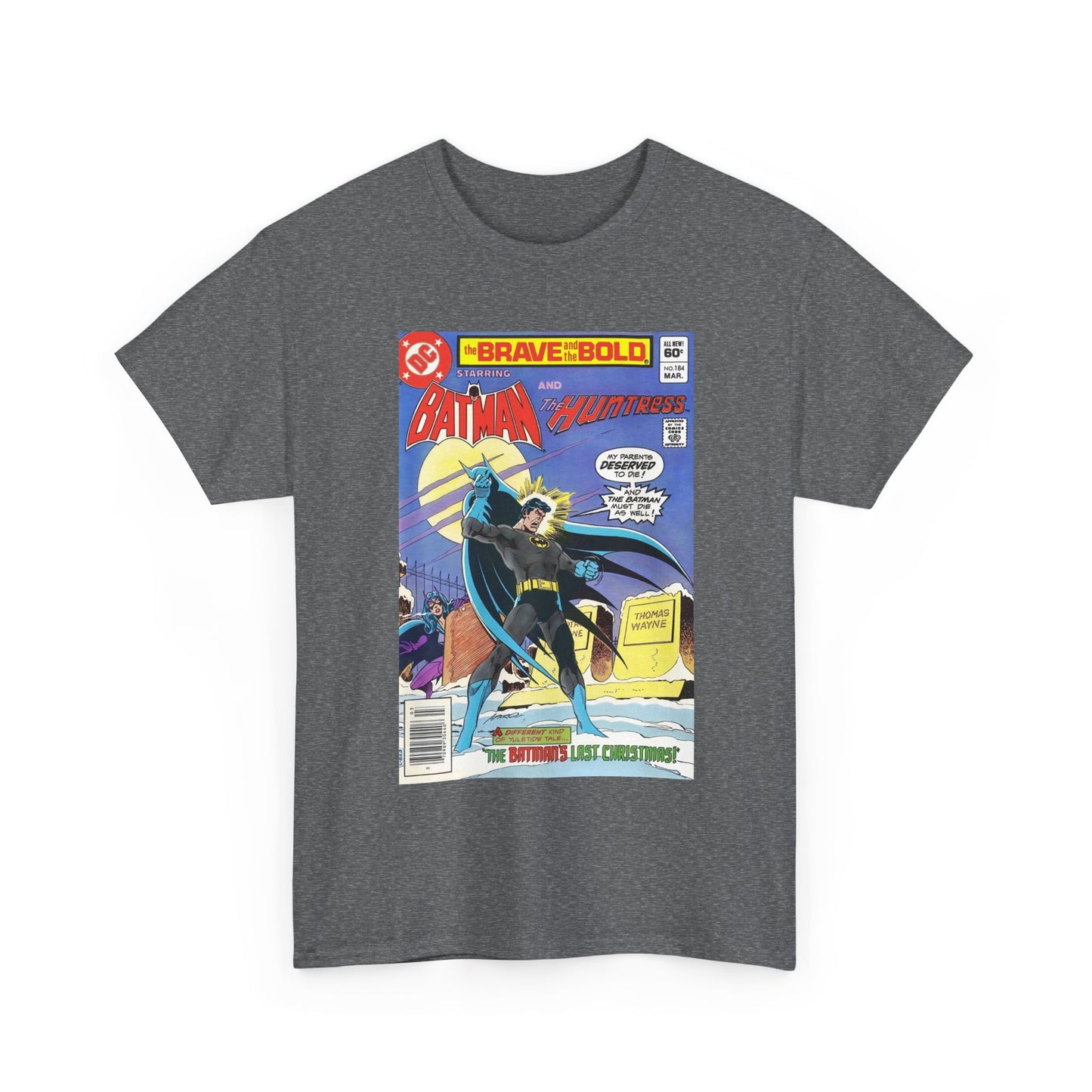 Brave & the Bold #184 T-Shirt - Batman & Earth-2 Huntress - DC Comics