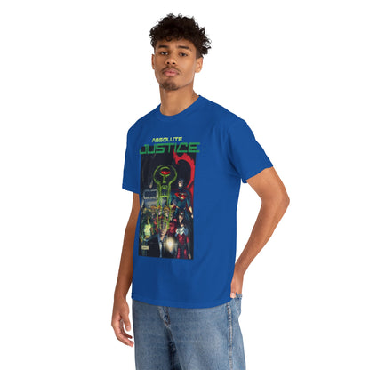 Absolute Justice T-Shirt - Juan Ferreyra Art - Superman Batman Wonder Woman Martian Manhunter - DC Comics