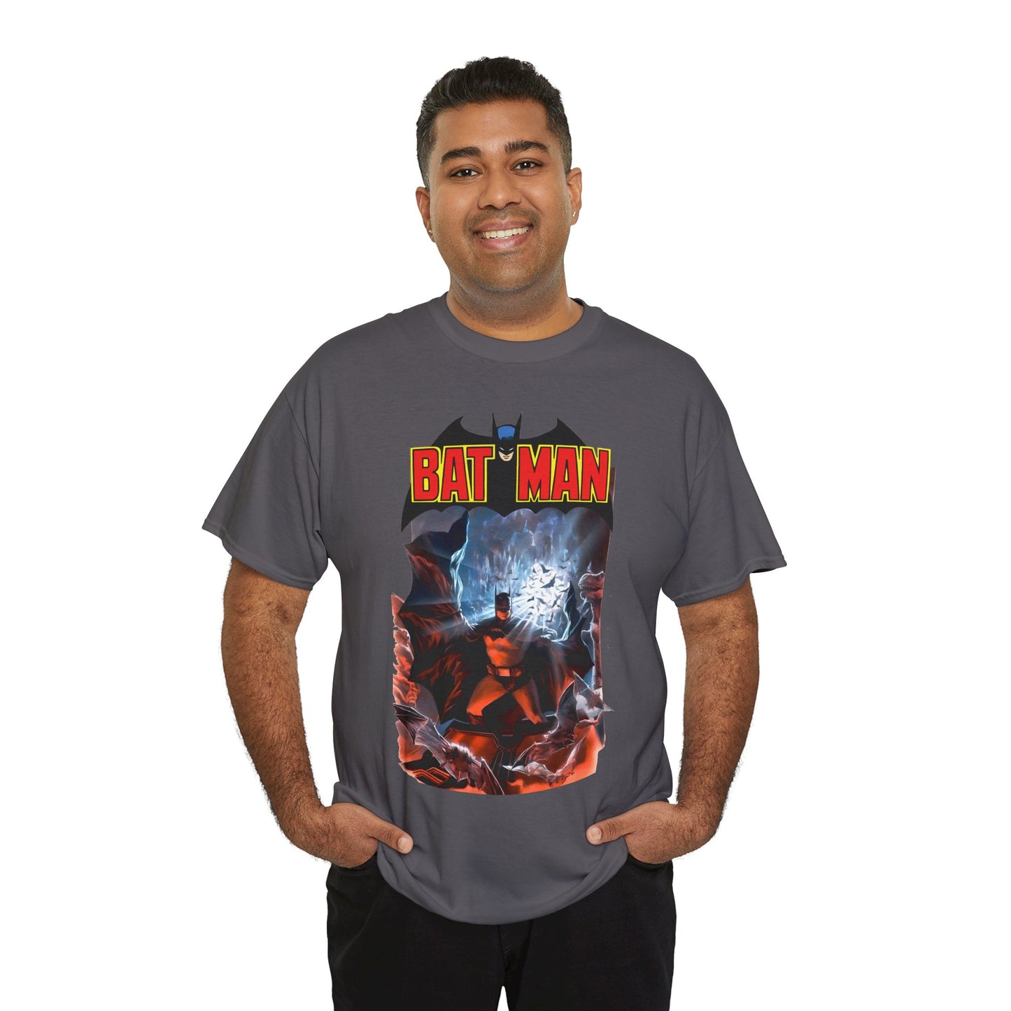 Batman T-Shirt - Alex Ross Art - Dark Knight Detective - Gotham Protector - DC Comics