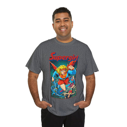 Supergirl T-Shirt - Tom Grummett Art - Crisis on Infinite Earths - Classic DC Comics Series - Death of Supergirl