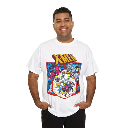 Uncanny X-Men T-Shirt - Arthur Adams Art - Wolverine, Havok, Rogue, Colossus, Psylocke, Longshot, Storm, Dazzler - High Evolutionary - Marvel Comics