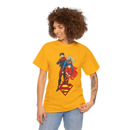 Supergirl & Superboy T-Shirt - Dan Mora Art - DC Comics