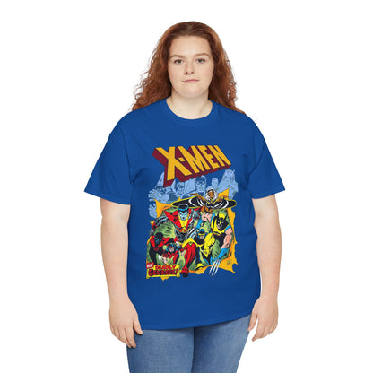 Giant-Sized X-Men T-Shirt - Dave Cockrum Art - Wolverine, Storm, Colossus, Cyclops, Nightcrawler, Thunderbird - New Chris Claremont Era - Marvel Comics
