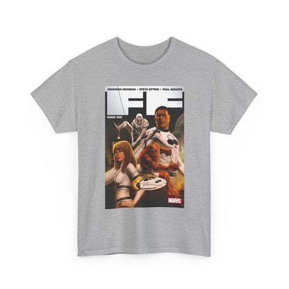 FF #1 T-Shirt - Steve Epting Art - Fantastic Four/Future Foundation - Spider-Man, Mr. Fantastic, Invisible Woman, The Thing - Marvel Comics