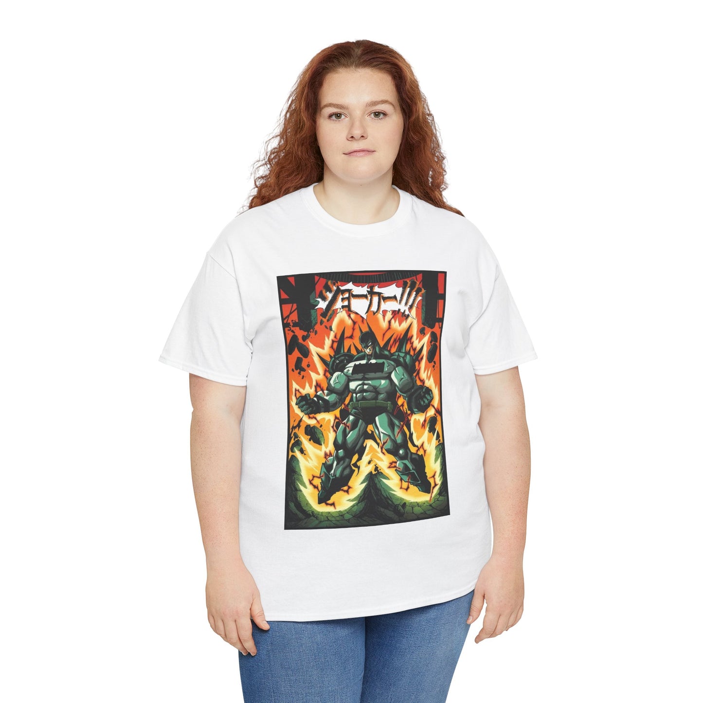 Absolute Batman T-Shirt - Mario Foccillo Art - Dragonball Z Homage - Jiman Comics - DC Comics