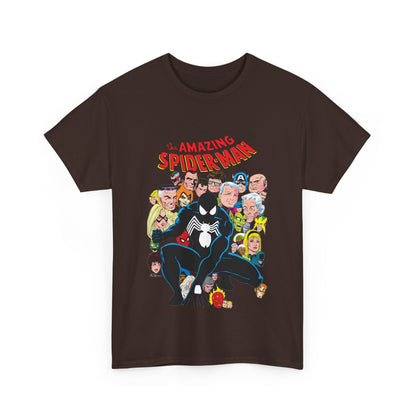 Amazing Spider-Man T-Shirt - Green Goblin, Kingpin, Hobgoblin, Electro, Black Cat, Mysterio, Doctor Octopus, Gwen Stacy - Marvel Comics