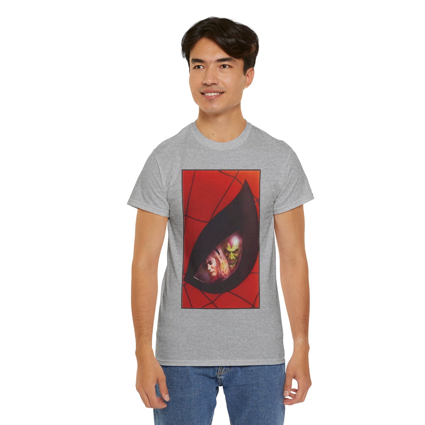 Spider-Man T-Shirt - Alex Ross Art - Marvels Cover - Green Goblin Vs Gwen Stacy - Marvel Comics