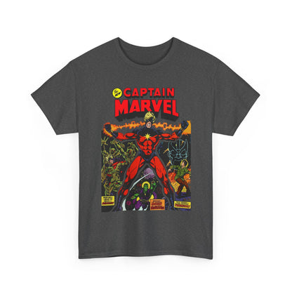 Captain Marvel T-Shirt - Jim Starlin Art - Thanos - Drax the Destroyer - Issue #32 Cover Art
