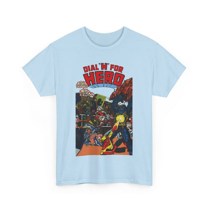 Dial "H" For Hero T-Shirt - George Perez Art - Chris King and Vicki Grant - Adventure Comics Series - DC Comics