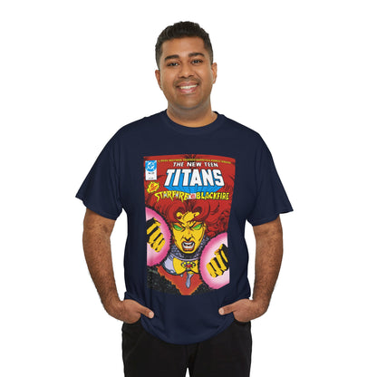 Starfire T-Shirt - George Perez Art - New Teen Titans #23 Cover - DC Comics