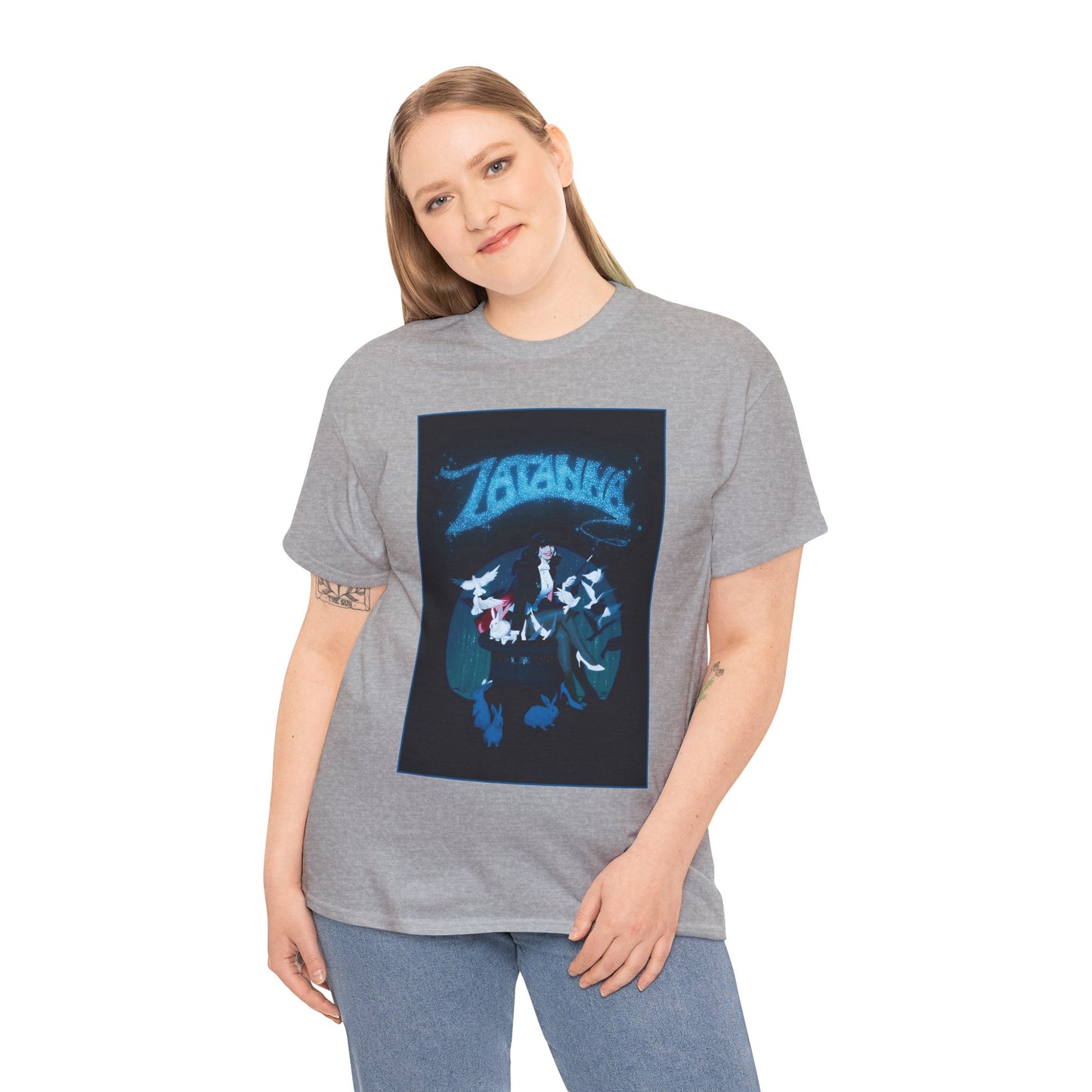 Zatanna T-Shirt - David Talaski Art - Maid of Magic - Justice League of America Member - DC Comics