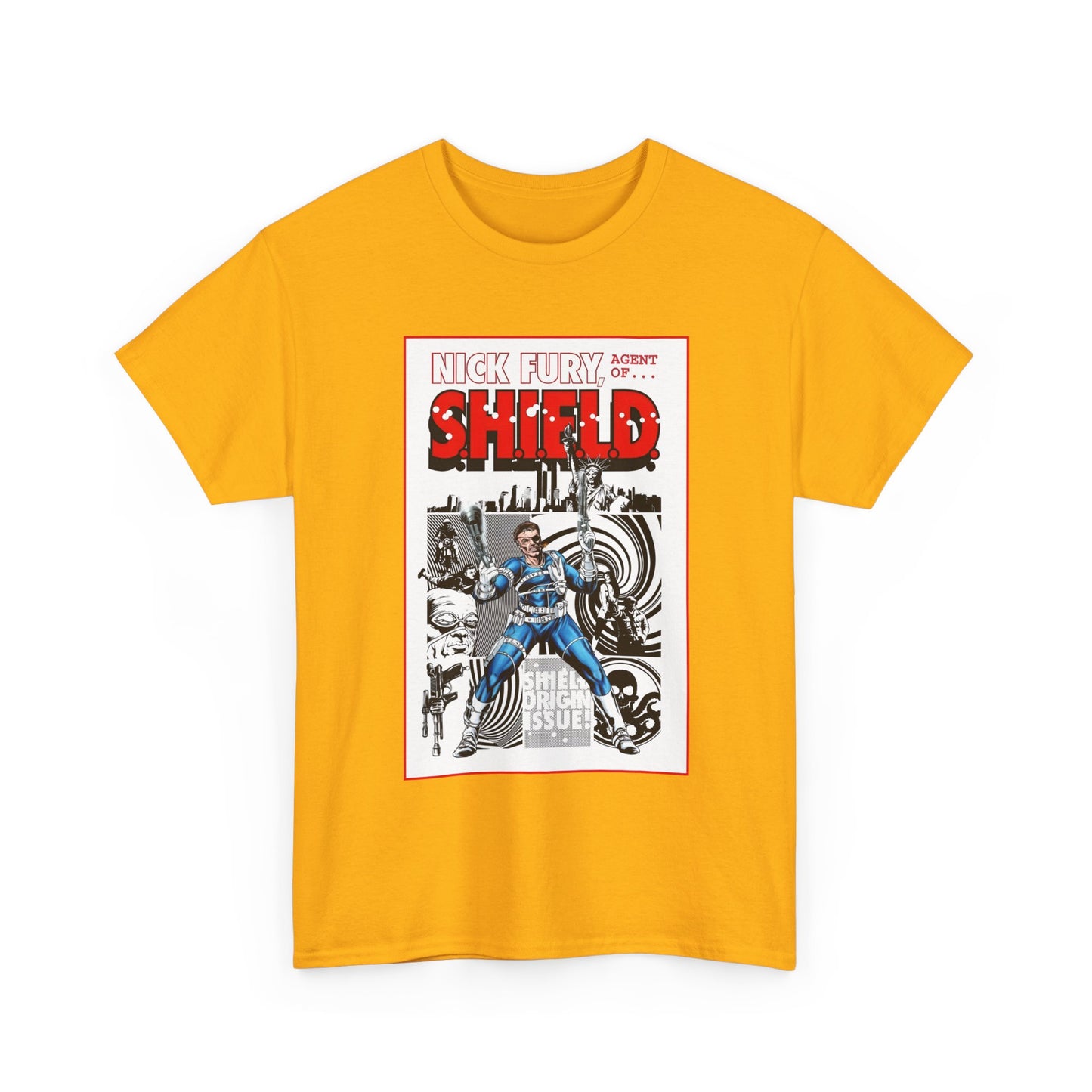 Nick Fury, Agent of SHIELD T-Shirt - Jim Steranko Art - Marvel Comics
