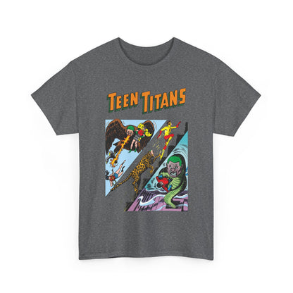 Teen Titans T-Shirt - Nick Cardy Art - #1 Cover Art - Robin, Wonder Girl, Kid Flash, Aqualad - DC Comics