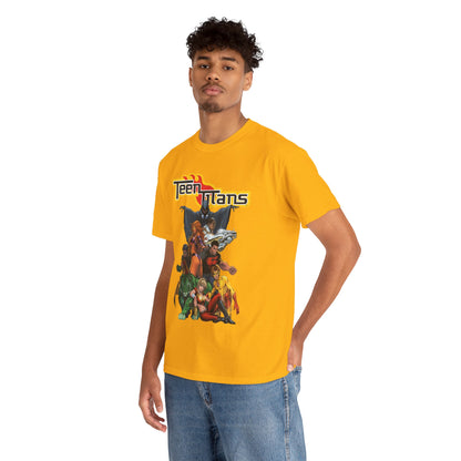 Teen Titans T-Shirt - Michael Turner Art - Cyborg, Raven, Wonder Girl, Superboy, Robin, Starfire - DC Comics