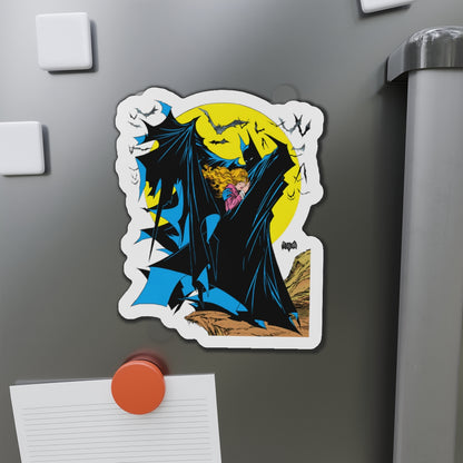 Batman Die-Cut Magnet - Todd McFarlane Art - Surrounded by Bats - Gotham City, Dark Knight Detective - DC Comics - 3", 4", 5", 6"