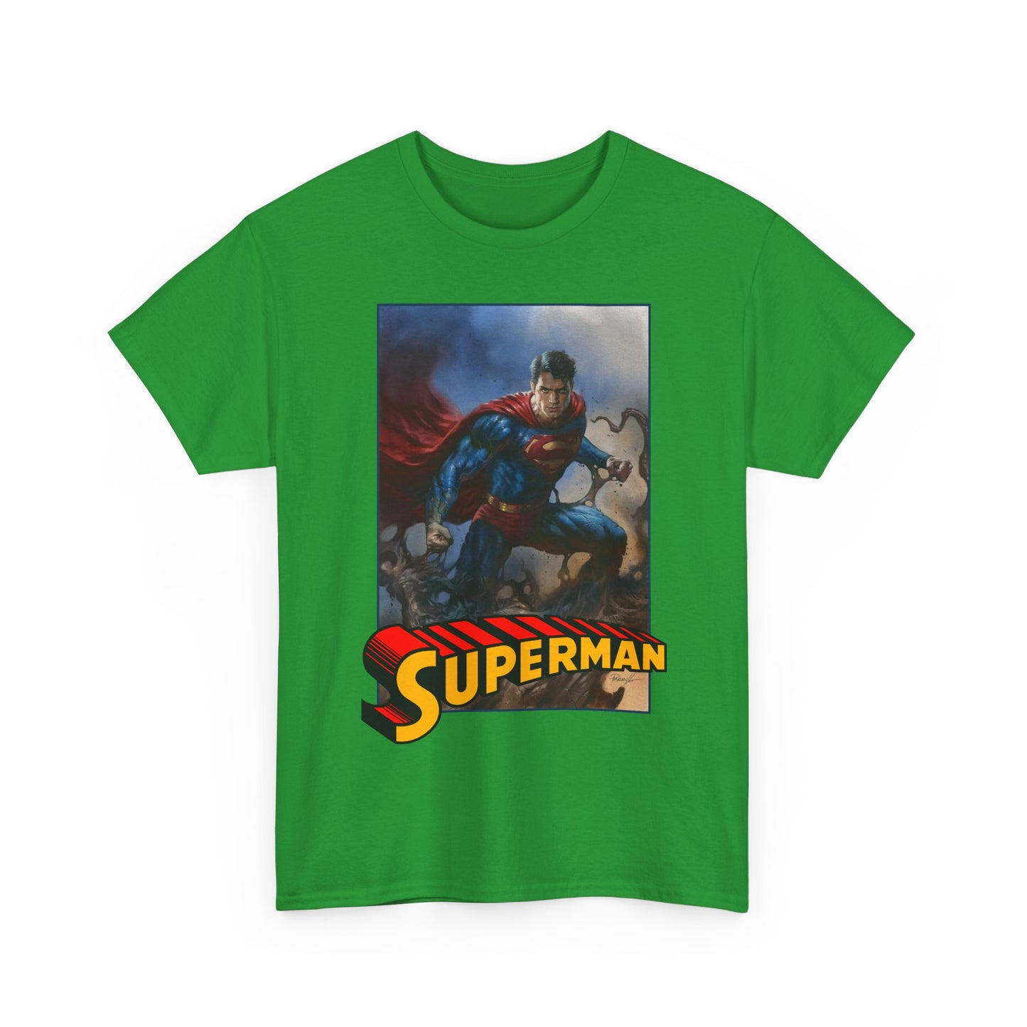 Superman T-Shirt - Lucio Parrillo Art - Man of Steel - DC Comics