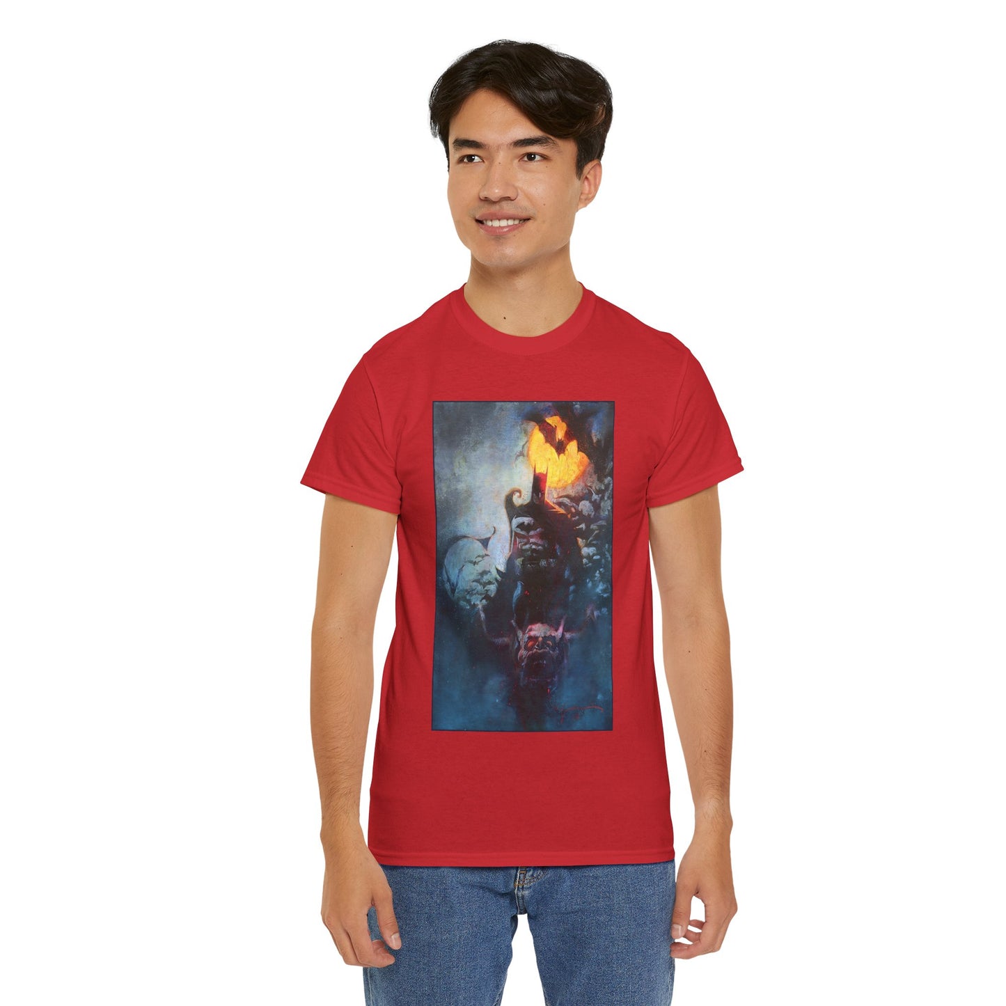 Batman T-Shirt - Bill Sienkiewicz Art - DC Comics