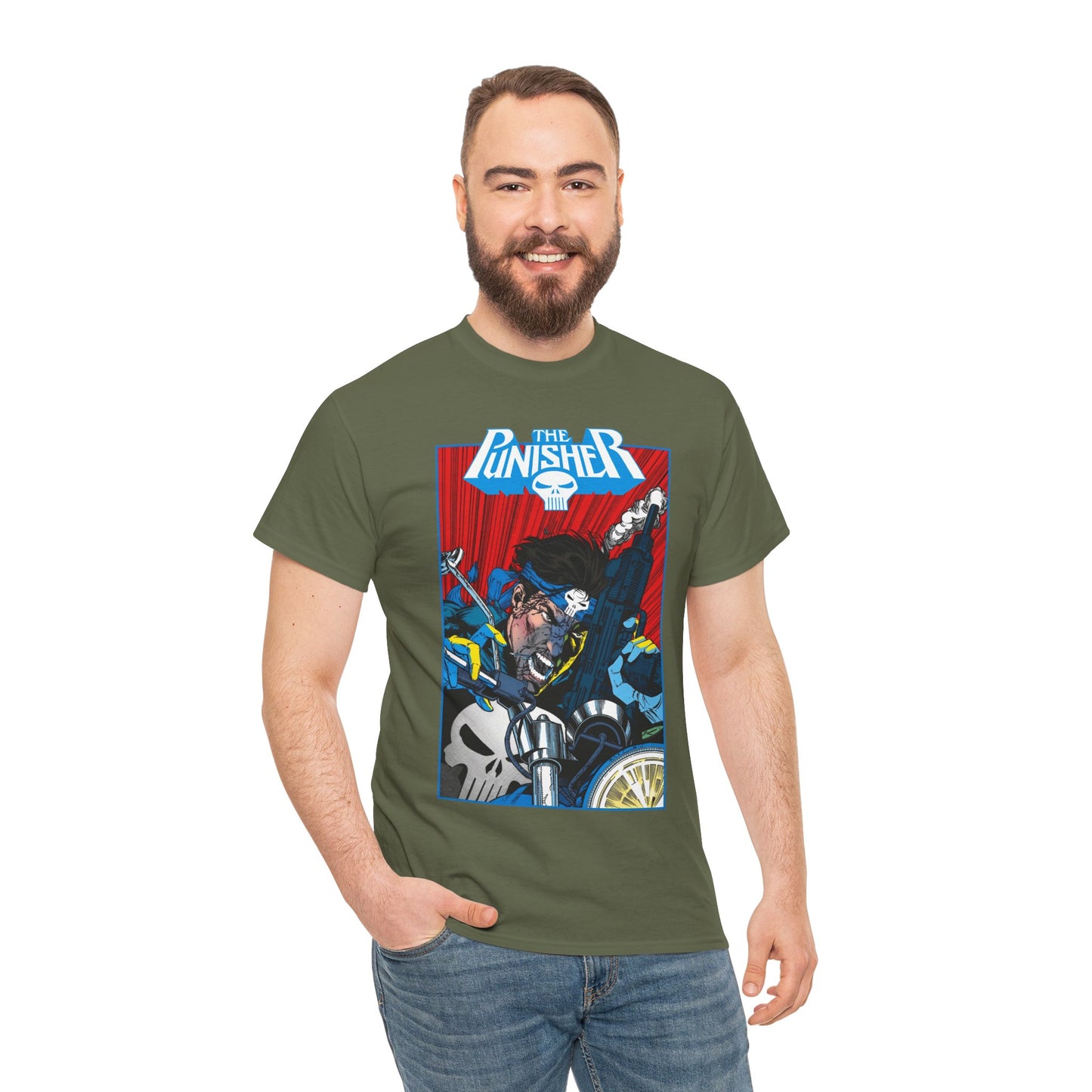 Punisher T-Shirt - Whilce Portacio Art - Marvel Comics