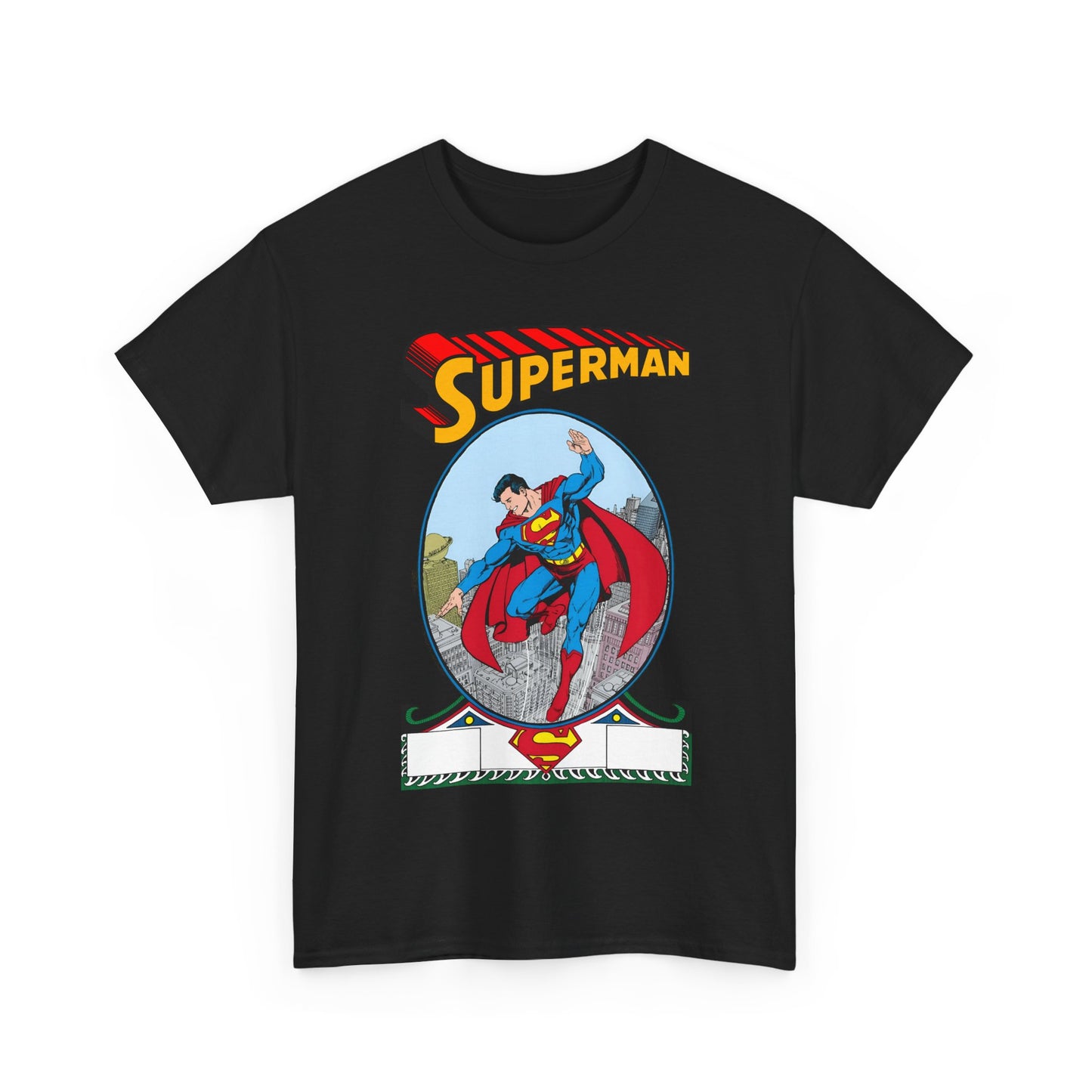 Superman T-Shirt - George Perez Art - #1 Homage Cover - Metropolis, Man of Steel, Daily Planet, Clark Kent - DC Comics
