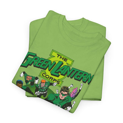 Green Lantern Corps T-Shirt - Joe Staton Art - Hal Jordan, John Stewart, Arisia, Kilowog, Katma Tui - DC Comics
