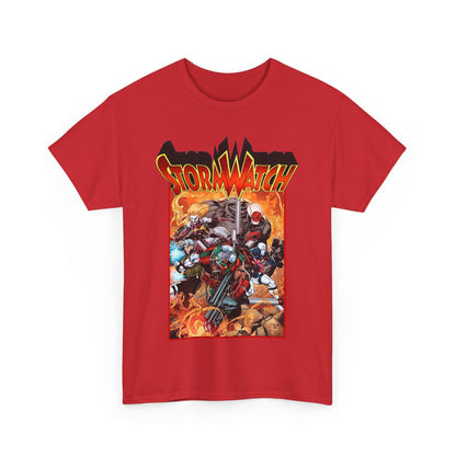 Stormwatch T-Shirt - Jim Lee Art - Battalion, Fuji, Hellstrike - Image/Wildstorm/DC Comics