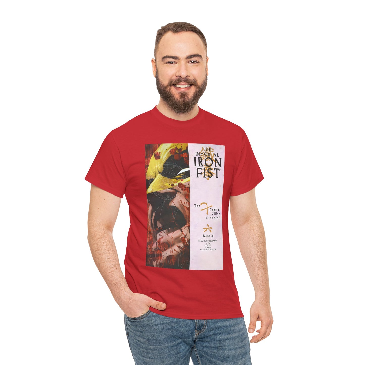 Immortal Iron Fist #13 T-Shirt - Kaare Andrews Art - Marvel Comics