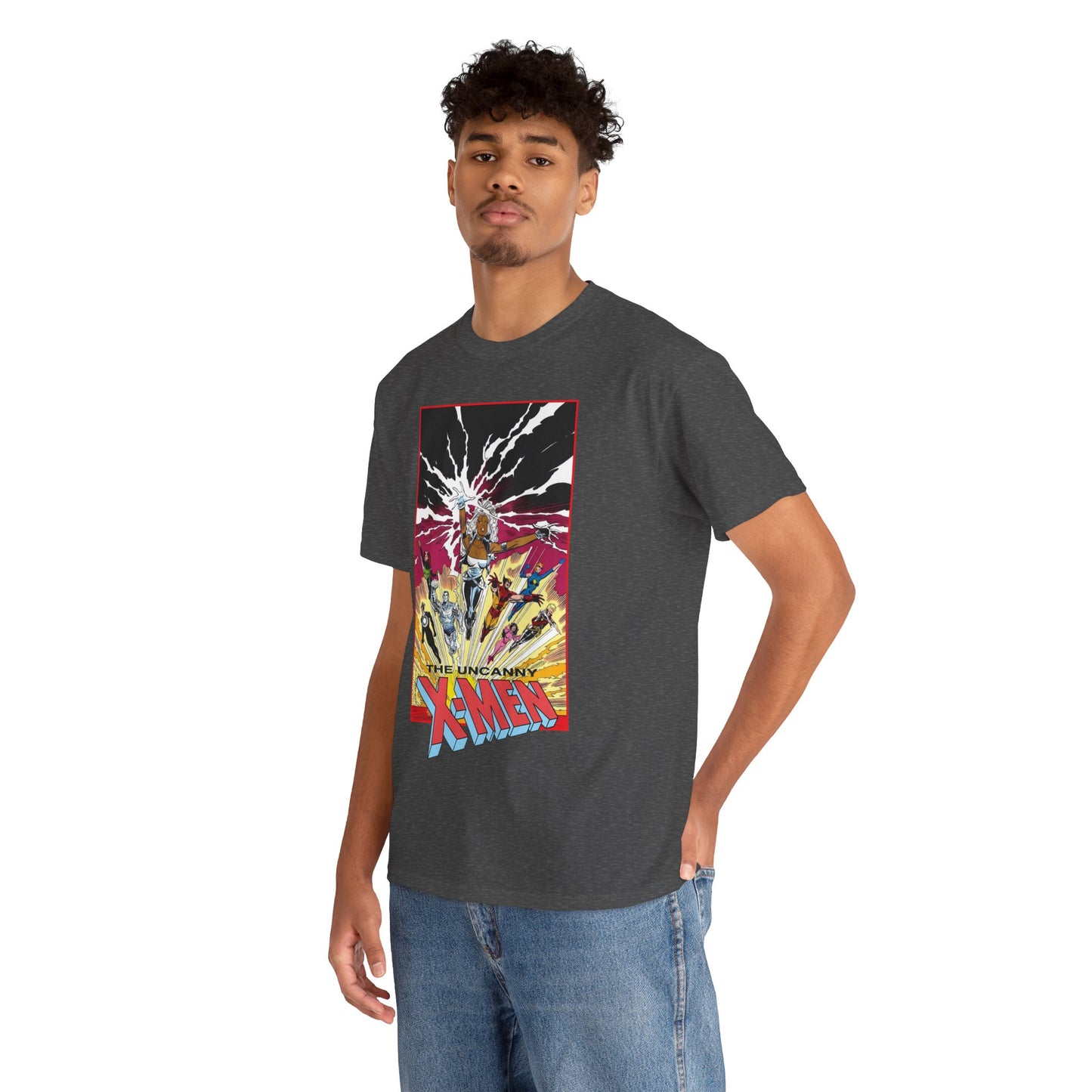 Uncanny X-Men T-Shirt - Marc Silvestri Art - Outback Era - Storm, Wolverine, Dazzler, Longshot, Psylocke, Rogue, Havok - Marvel Comics