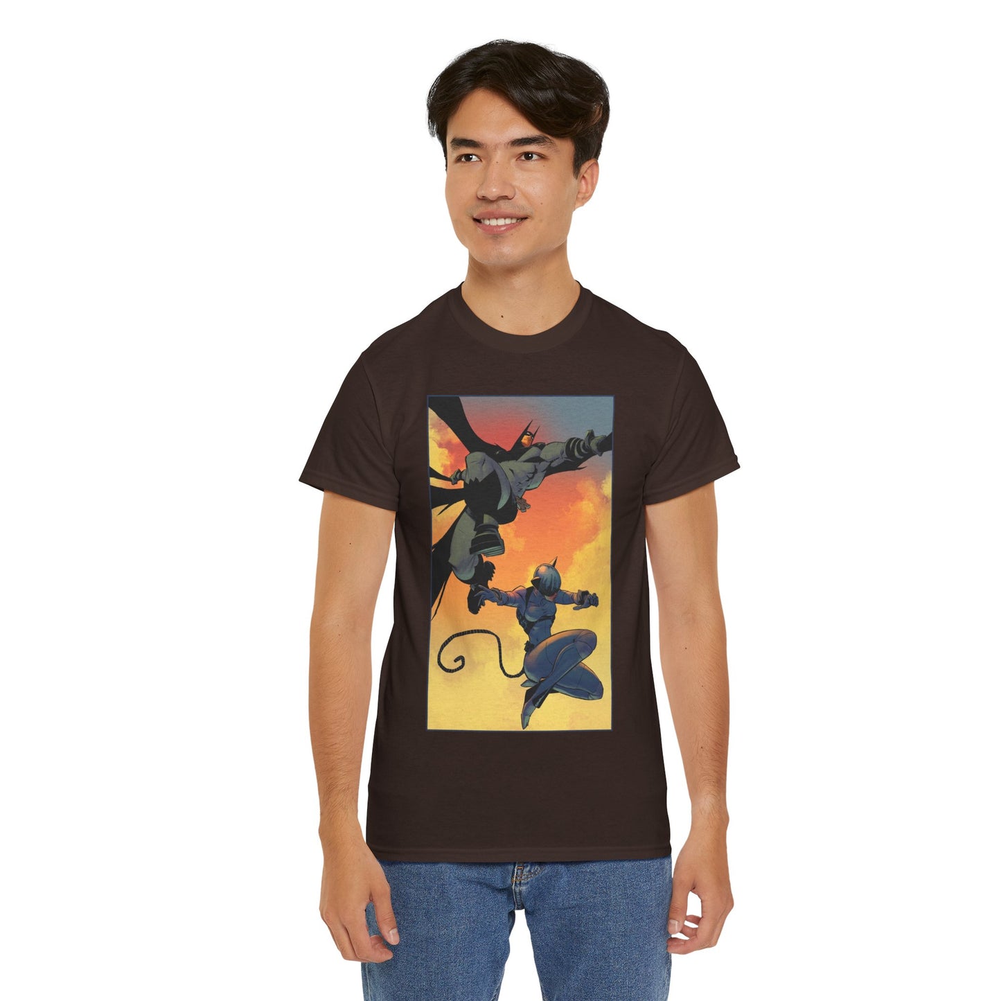 Absolute Batman & Absolute Catwoman T-Shirt - Nick Dragotta Art - DC Comics All-In