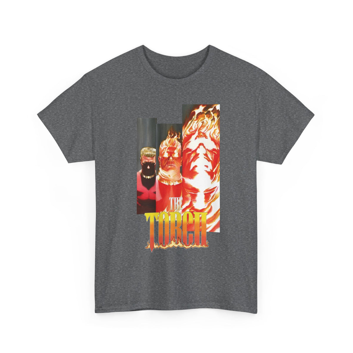 The Torch T-Shirt - Alex Ross Art - Jim Hammond - Golden Age Member of the Invaders - Marvel Comics