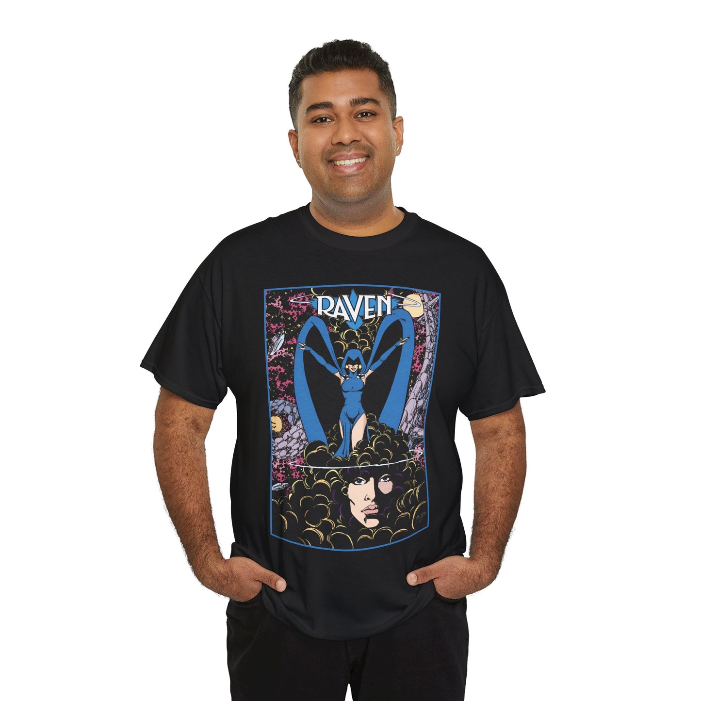 Raven T-Shirt - New Teen Titans - George Perez Art - Trigon, Azarath - DC Comics