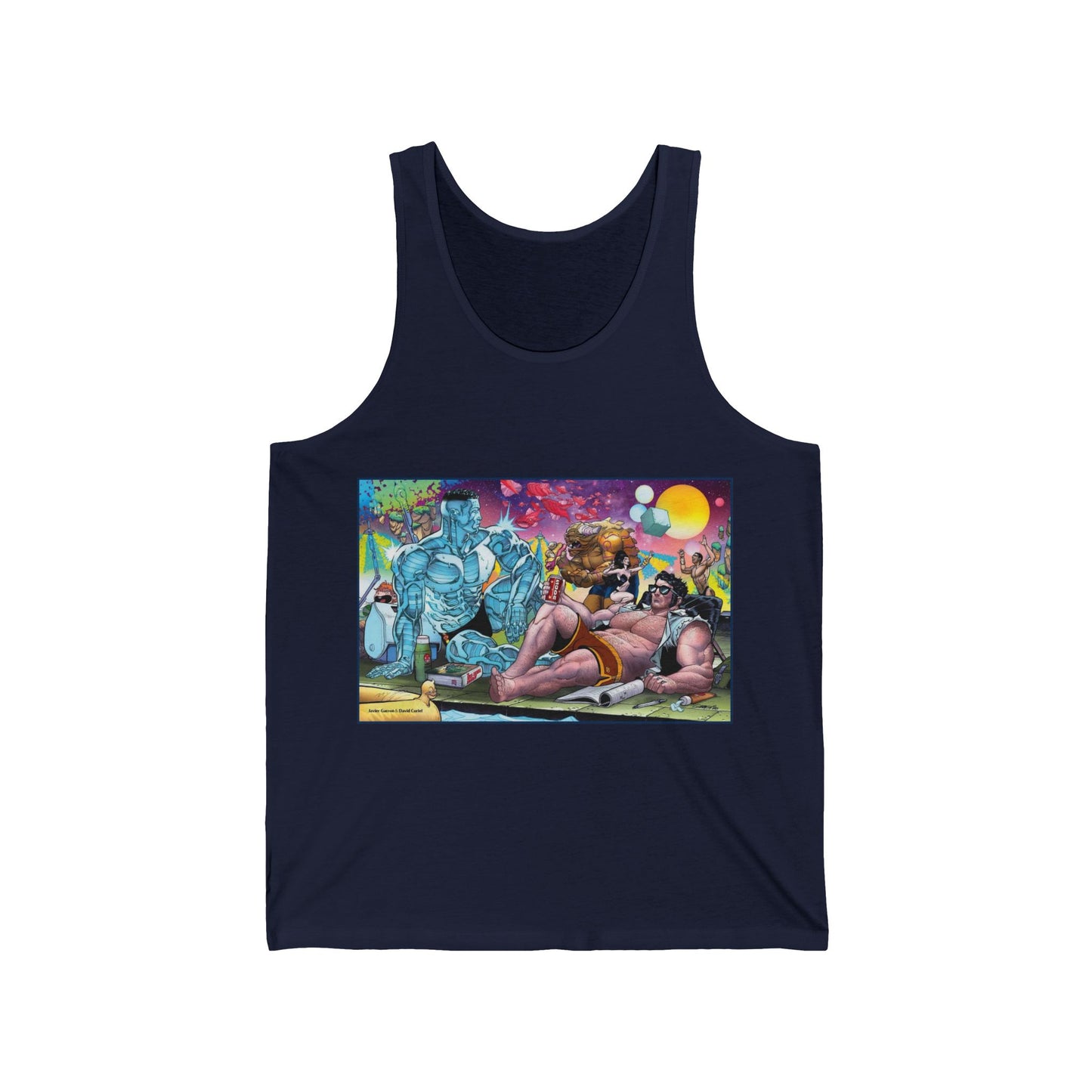 Wolverine & Colossus Jersey Tank