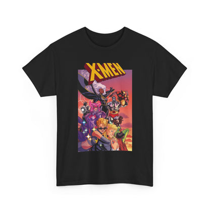 X-Men Outback T-Shirt - Russell Dauterman Art - Storm, Wolverine, Psylocke, Longshot, Havok, Rogue, Colossus, Dazzler - Marvel Comics