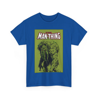 Man-Thing T-Shirt - Marvel Comics - Whatever Knows Fear Burns At The Touch - Swamp Monster
