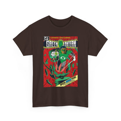 Green Lantern #185 T-Shirt - Dave Gibbons Art - John Stewart Origin Issue - DC Comics