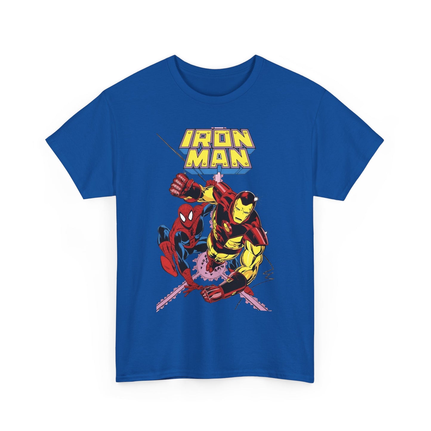 Iron-Man & Spider-Man T-Shirt - Butch Guice Art - Marvel Comics