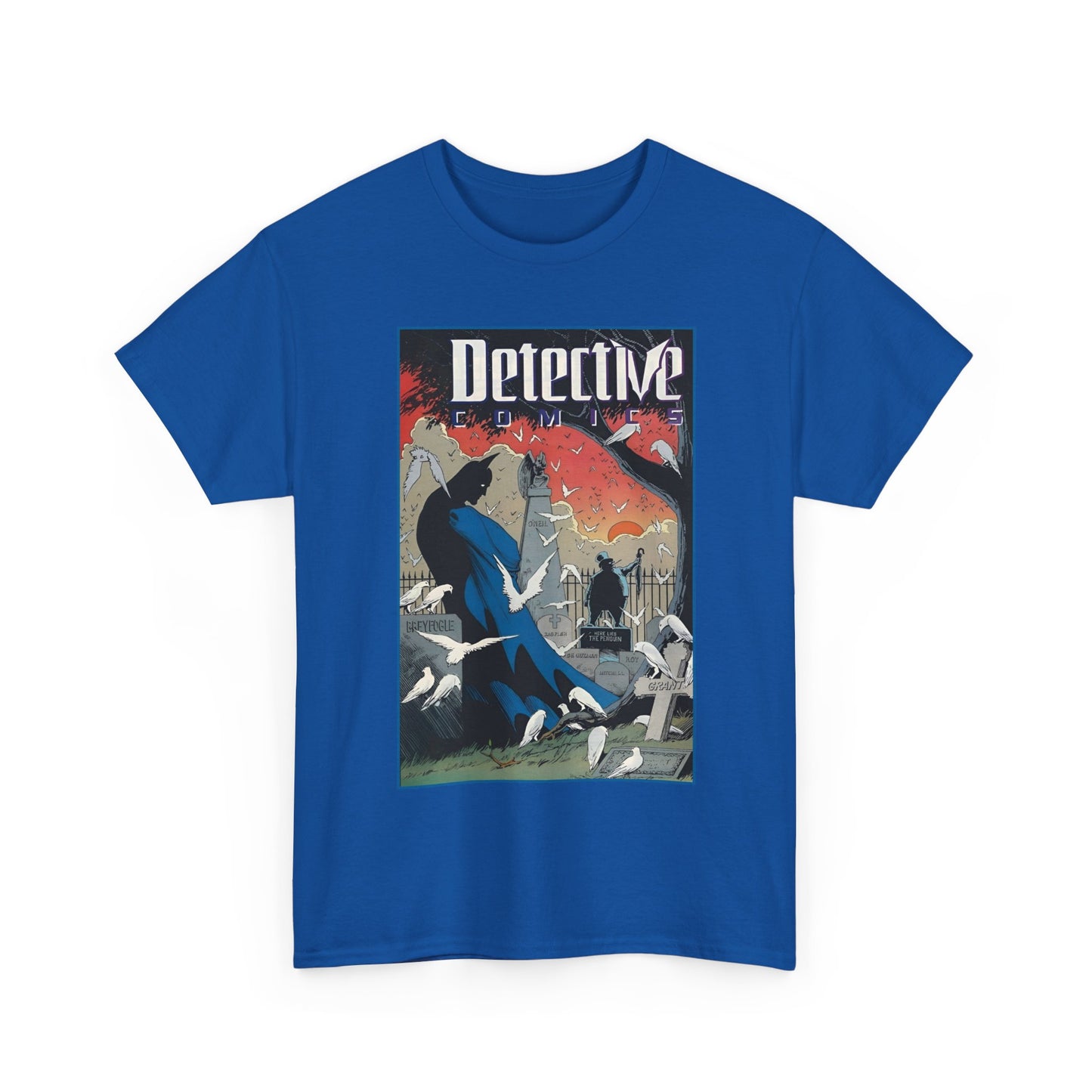 Detective Comics T-Shirt - Norm Breyfogle Art - Batman, Penguin - DC Comics