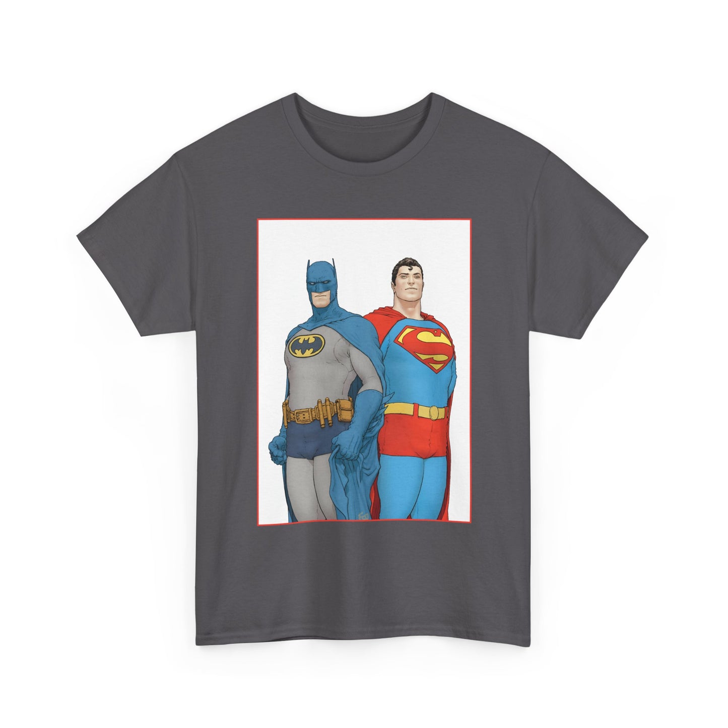 Superman & Batman T-Shirt - Frank Quitely Art - World's Finest Variant Cover Art - DC Comics
