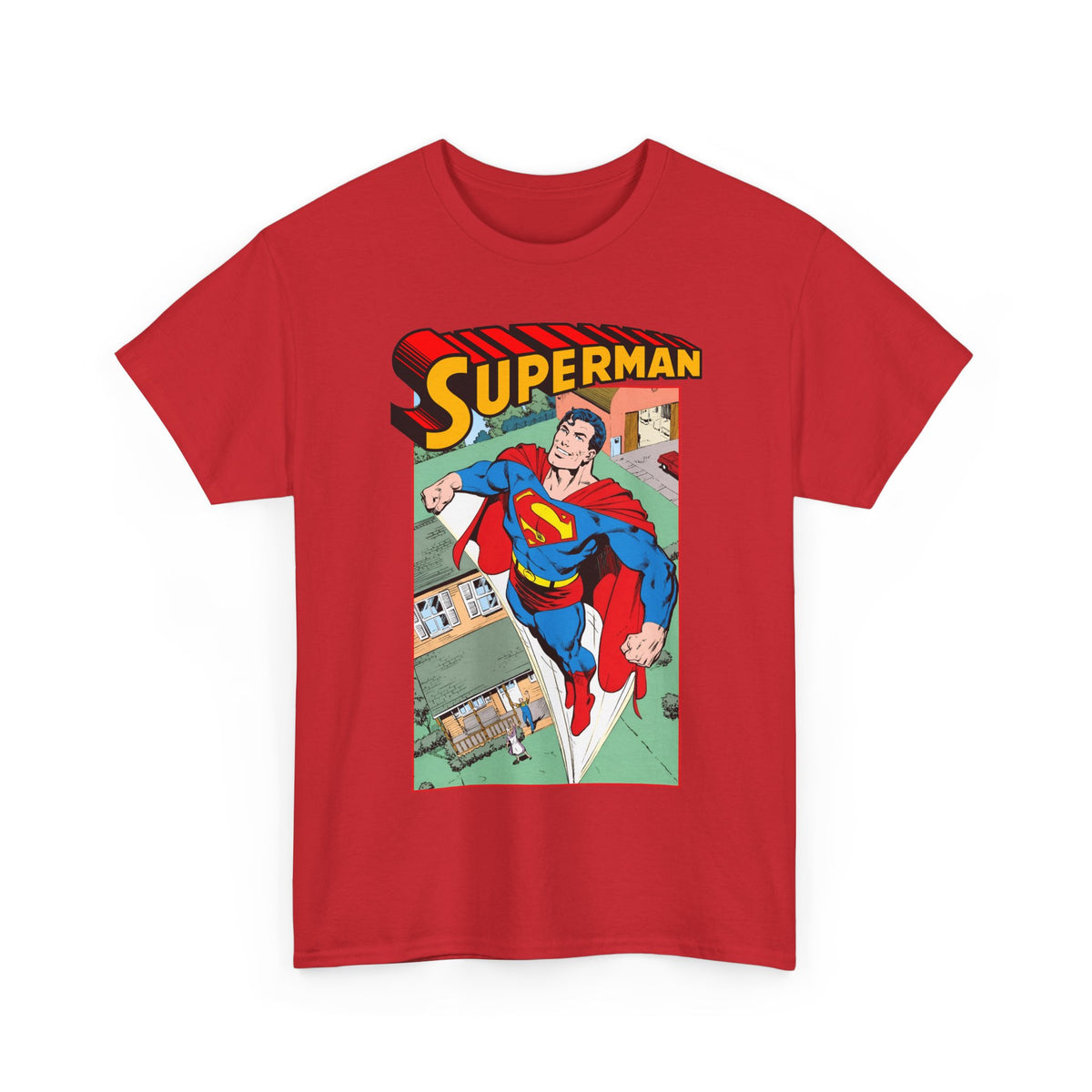 Superman T-Shirt - John Byrne Art - Man of Steel, Smallville - DC Comics