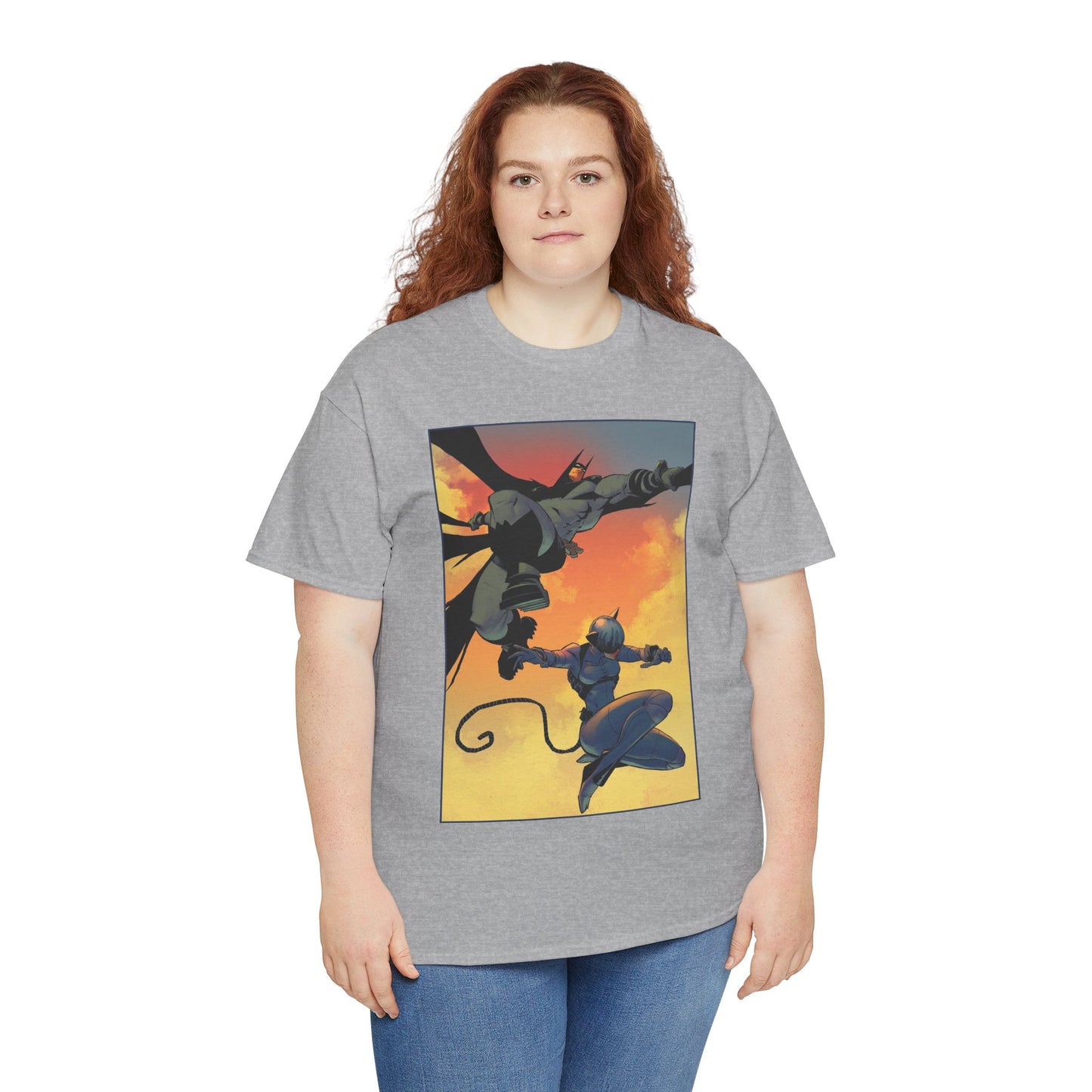 Absolute Batman & Absolute Catwoman T-Shirt - Nick Dragotta Art - DC Comics All-In