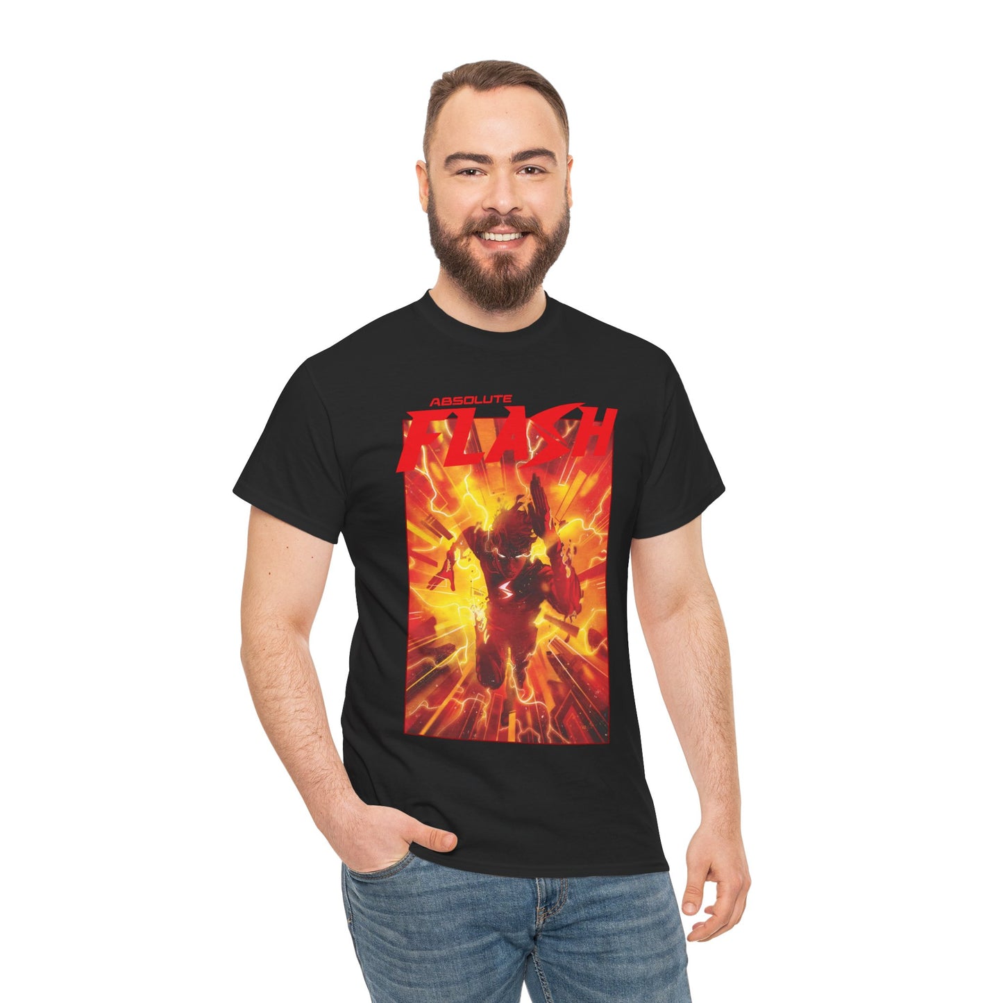 Absolute Flash T-Shirt - Nick Robles Art - Wally West - DC Comics All-In