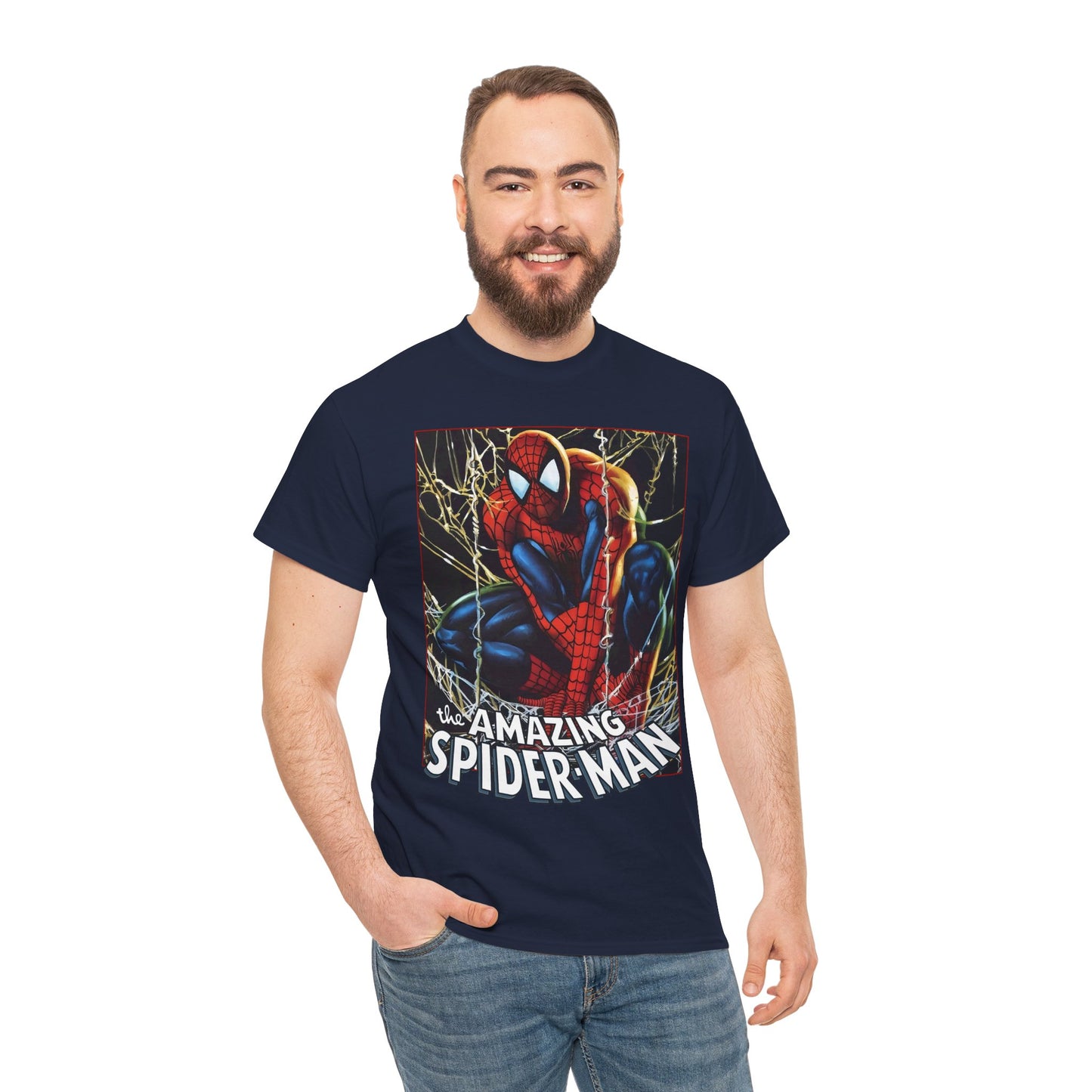 Amazing Spider-Man T-Shirt - Joe Jusko Art - Peter Parker - Spidey - Marvel Comics