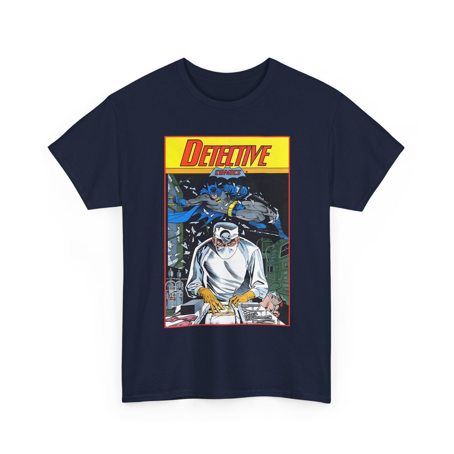 Detective Comics T-Shirt - Norm Breyfogle Art - Batman Vs Crime Doctor - DC Comics