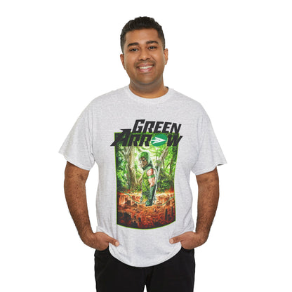 Green Arrow T-Shirt - Mauro Cascioli Art - Brightest Night Cover - Emerald Archer - DC Comics