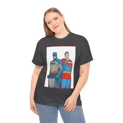 Superman & Batman T-Shirt - Frank Quitely Art - World's Finest Variant Cover Art - DC Comics
