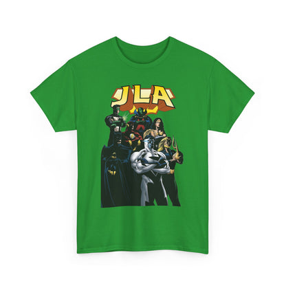 JLA T-Shirt - Howard Porter Art - Superman, Batman, Wonder Woman, Flash - DC Comics