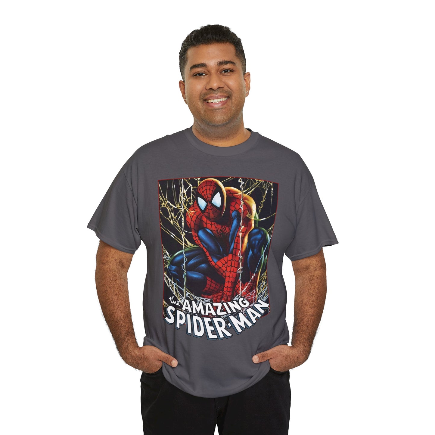 Amazing Spider-Man T-Shirt - Joe Jusko Art - Peter Parker - Spidey - Marvel Comics