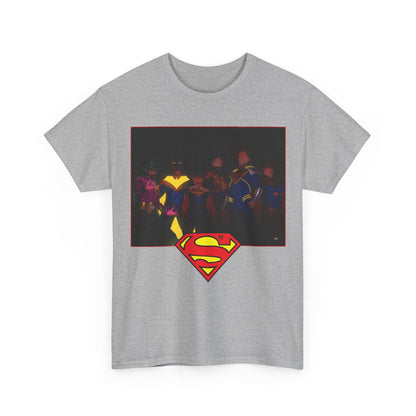 Superboys T-Shirt - Taurin Clarke Art - Superboy Prime, Connor Kent, Clark Kent, Jon Kent - DC Comics