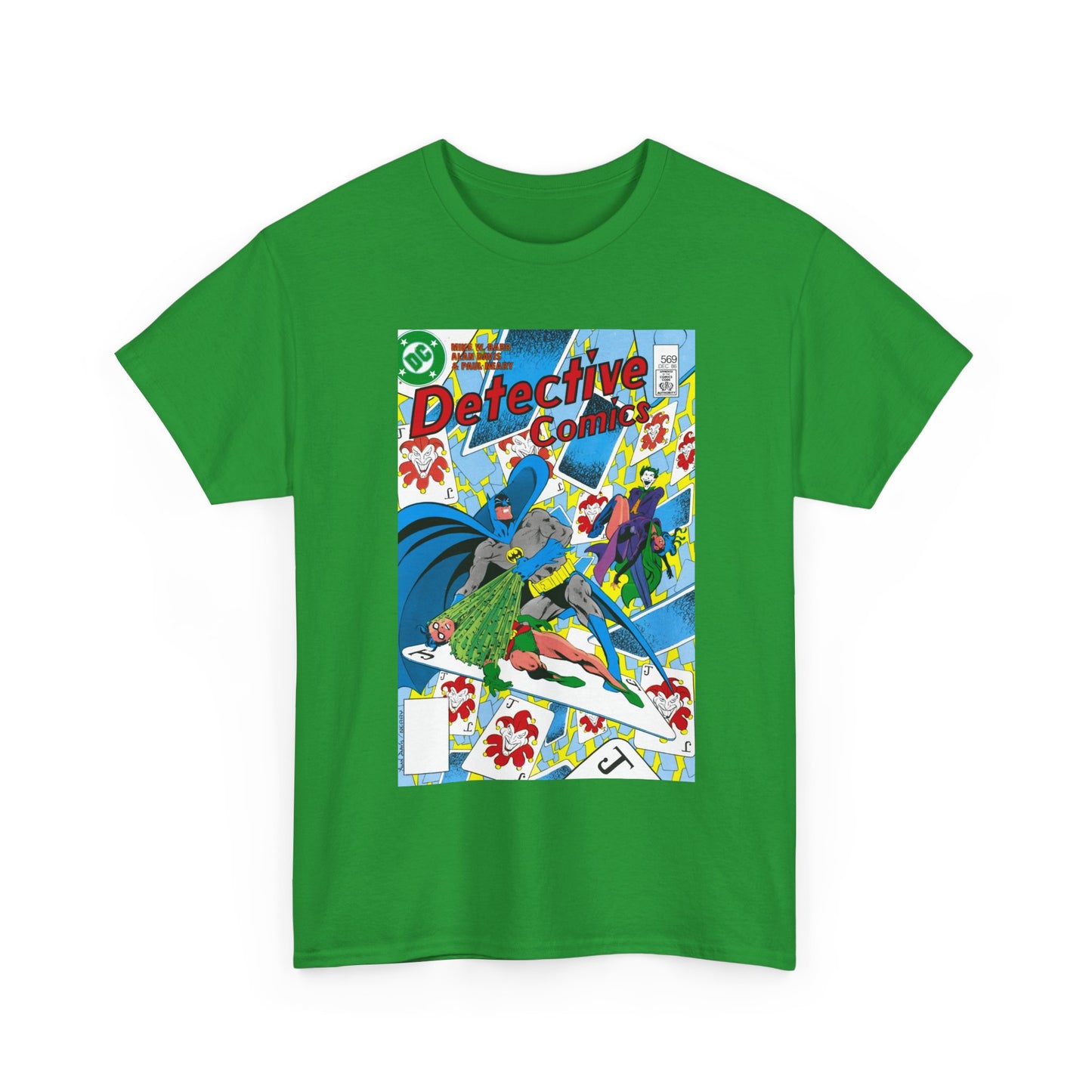 Detective Comics #569 T-Shirt - Alan Davis Art - Batman, Robin, Joker, Catwoman - DC Comics