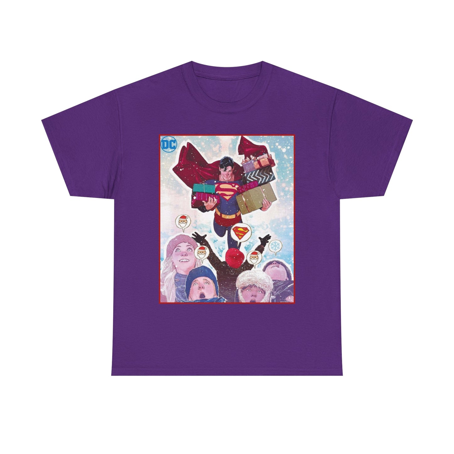 Superman Santa T-Shirt - Mitch Gerads Art - DC Comics